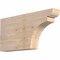 Ekena Millwork Yorktown Smooth Rafter Tail, Douglas Fir, 3 1/2"W x 12"H x 24"L RFT04X12X24YOR00SDF - alternate 1